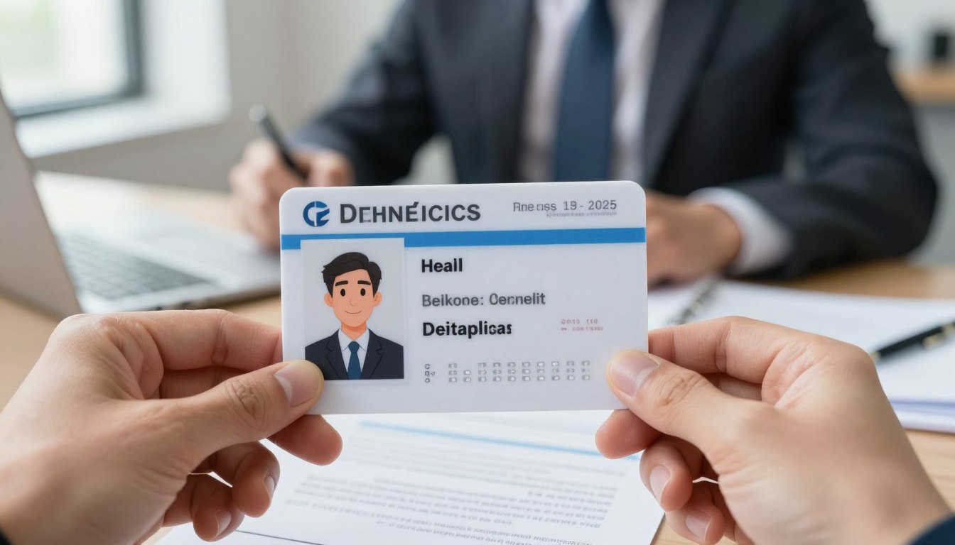 Editorial illustration for Accessible Benefits with Disabled ID Card